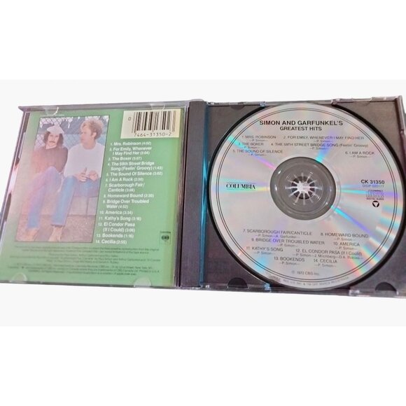 Simon Garfunkel Greatest Hits Compilation 1972 CD - Picture 3 of 6